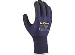 Guanti In Maglia Di Nylon Texxor® Eco Touch®, Blu Scuro/Nero