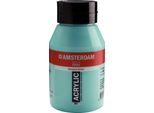 Bottiglia Di Vernice Acrilica Amsterdam Serie Standard 1000 Ml Verde Turchese 661