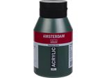 Bottiglia Di Vernice Acrilica Amsterdam Serie Standard 1000 Ml Verde Succo 623
