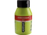 Bottiglia Di Vernice Acrilica Amsterdam Serie Standard 1000 Ml Giallo-Verde 617