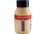Bottiglia Di Vernice Acrilica Amsterdam Serie Standard Da 1000 Ml Giallo Napoli Scuro 223