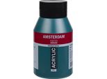 Amsterdam Serie Standard Flacone Di Vernice Acrilica 1000 Ml Verde Ftalo 675