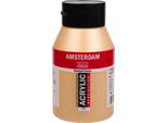 Bottiglia Di Vernice Acrilica Amsterdam Serie Standard 1000 Ml Oro Ricco 802