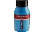 Amsterdam Serie Standard Flacone Di Vernice Acrilica 1000 Ml Blu Brillante 564