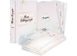 Set Completo Di Cartellette Pricaro "Golden Dots"", A4, 8 Pezzi"