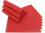 Tovagliette Elegance Set Di 12 Rosse Come Tovagliette Da Tavola