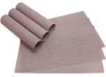 Set Di 6 Tovagliette Elegance Rosa Antico Come Tovagliette Da Tavola