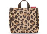 Reisenthel Toiletbag, Kulturtasche, Kulturbeutel, Kosmetiktasche, Leo Macchiato, 4 L, WH6048