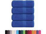 Vidaxl Asciugamani 4 Pezzi Frogn Blue 30X30 Cm 100% Cotone