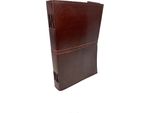 Roogu India Classic [L] * Note Schizzi Libro In Pelle Vintage Retro India Fatto A Mano