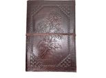 Roogu Herbarium [L] * Fiori Note Schizzi Libro In Pelle Vintage Retro India Bouquet