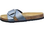 Dr. Brinkmann Zoccolo Da Donna Con Fibbia Effetto Metallizzato 700700, Misura:38 Eu, Colore:Grigio