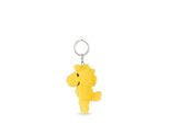 Snoopy - Eco Tiny Teddy Woodstock Giallo Portachiavi - 7 Cm