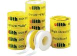 Wbv Nastro Sigillante Per Filettature In Ptfe "Grp"" DIN-DVGW - Grosso, Rotolo Da 12 M"