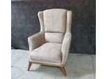 Poltrona Di Lusso Mobili Soggiorno Design Moderno Beige Posto Singolo Relax Club
