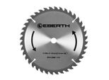 Lama Per Sega Circolare Eberth Lama Per Sega Circolare In Acciaio Con Denti In Metallo Duro Per Tagli Di Legno (Diametro 200 Mm, Foro 16 Mm, Spessore Lama 1,6 Mm)
