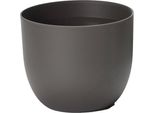 Vaso Da Fiori "Rio Greener"" 35 Cm In Polipropilene Riciclato Antracite"