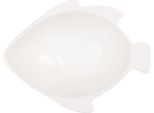 Ciotola Clayre & Eef Fish 75 Ml In Vetroceramica Bianca