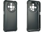 Caseroxx Custodia Protettiva In Tpu Compatibile Con Ulefone Armor X31 Pro, Custodia Per Cellulare In Gomma Nera