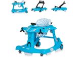 Chipolino Girello Airplane 3 In 1 Girello, Musica, Giocattolo Push-Along Blu