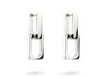 Paar Creolen Liebeskind Berlin "Schmuck Geschenk Edelstahl Ohrringe Big Link", Silber (Silberfarben), Ohrringe, Damen, 13Mm, Edelstahl, EinhäNger Abnehmbar