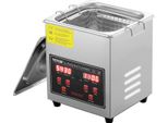Pulitore A Ultrasuoni Pulitore A Ultrasuoni Per Acciaio Inox 150 W, 2 L Pulitore A Ultrasuoni Con Display Digitale 0-30 Min, Pulizia A Ultrasuoni Per Gioielli, Occhiali, Orologi Ecc.