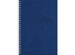 Rido Idé 7023036306 Rido Idé Calendario Libro "Studioplan Int. Prestige"", 2026, Blu"