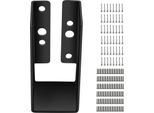 Manicotto A Vite Manicotto A Terra Supporto Per Pali 24 Pezzi Per Segati 5X10Cm