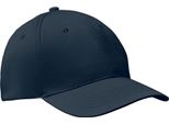 Midocean - Cappellino Da Baseball "Basie"" A 6 Segmenti MO221 (Taglia Unica) (Blu Scuro)"