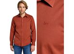 Lee Herren, Camicia Patch Shirt, S, Rot, Camicie Herren, , Herren