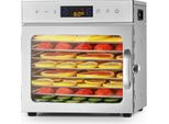 Disidratatore In Acciaio Inox Con 8 Vassoi - Potenza 400 W - Per Frutta Secca E Altro Ancora