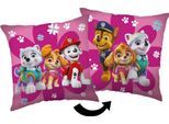 Fodera Per Cuscino Paw Patrol Flowers 40X40 Cm - Fodera Per Cuscino Decorativa