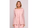 Made Of Emotion Blazer Baenyunsoal Donna M865 Rosa Cipria L