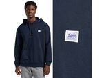Lee Herren, Felpa Ww Hoodie, Xxs, Blau, Kapuzenpullover, , Felpa Con Cappuccio