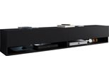 Minio Go For It, Mobile Tv, Lavagna Tv "Anne"", 180 Cm, Con Illuminazione Led, Colore Nero"