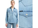 Lee Donna, Camicia Western Shirt, S, Blu, Camicie Da Uomo, , Uomo