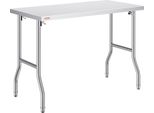 Banco Da Lavoro Per Cucina, 1220 X 610 X 850 Mm Banco Da Lavoro Per Gastronomia Tavolo Da Preparazione In Acciaio Inox Tavolo Da Cucina Commerciale, Tavolo Da Pranzo Per Cucina Banco Da Lavoro Per Cucina Tavolo Da Preparazione Tavolo Da Gastronomia Tavolo Da Macelleria Cucina
