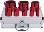 Set Di Seghe A Tazza Diamantate Set Di Seghe A Tazza Per Piastrelle Set Di Seghe A Tazza Diamantate M14 20/25/32/35/40/50/60/68 Mm