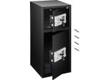 Cassaforte A Chiave Con Serratura Elettronica Cassaforte 4MM Con Serratura A Combinazione 74 L, Cassaforte In Ferro Resistente, Cassaforte Per Mobili Con Serratura Elettronica Con Struttura In Acciaio Per Impieghi Gravosi