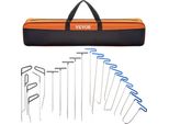 Set Per La Rimozione Delle Ammaccature, Aste Per La Riparazione Delle Ammaccature Senza Verniciatura In 21 Pezzi, Aste Per Ammaccature In Acciaio Inossidabile, Strumenti Per La Riparazione Delle Ammaccature A Coda Di Balena, Strumento Professionale Per La Rimozione Delle Ammaccature Da Grandine