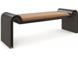Casa Padrino Luxury Metal Bench Marrone / Bronzo 142 Cm - Mobili Per Hotel