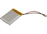 Avizar, Batteria Per Cuffie Plantronics CS50 3,7 V 250 Mah Li-Polymer, Grigio