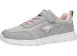 Kangaroos K-ETK Zig Ev Sneaker Bambini Scarpe Unisex 10408 000 2063 Grigio/Rosa, Misura Della Scarpa: 33 Eu