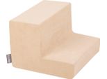 Kiddymoon Parco Giochi In Schiuma Velvet PPZV-211 Beige Sabbia Gradino Parco Giochi Giocattolo