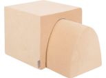 Kiddymoon Parco Giochi In Schiuma Velvet PPZV-212 Beige Collina Di Sabbia/Tunnel Parco Giochi Giocattolo