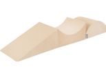 Kiddymoon Parco Giochi In Schiuma Velvet PPZV-213 Beige Cuneo Di Sabbia L/Rampa L/Mensola L Giocattolo Da Parco Giochi