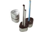 FABER-CASTELL Dreifachspitzdose Grip 2001 Silber