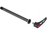 Dt Swiss HWQASM00S2034S Perno Passante Ruota Posteriore Rws In Alluminio, 12/142Mm Con Leva In Alluminio, Ta Mtb, Nero