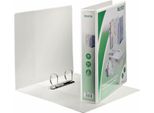 Raccoglitore Ad Anelli Di Presentazione Leitz, A4 Extra Largo, Bianco, 2 Raccoglitori Ad Anelli A D