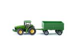Siku, Trattore Con Rimorchio 1953, Farmer, 25,5X5,8X6,9 Cm, Verde, 2 Pezzi, 1953